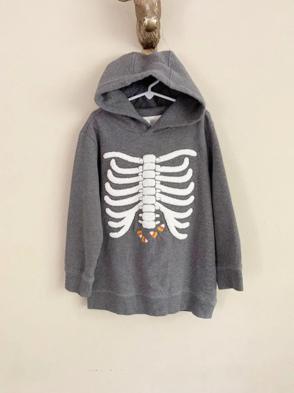 Gymboree Skeleton Hoodie Sweatshirt • 8 Years